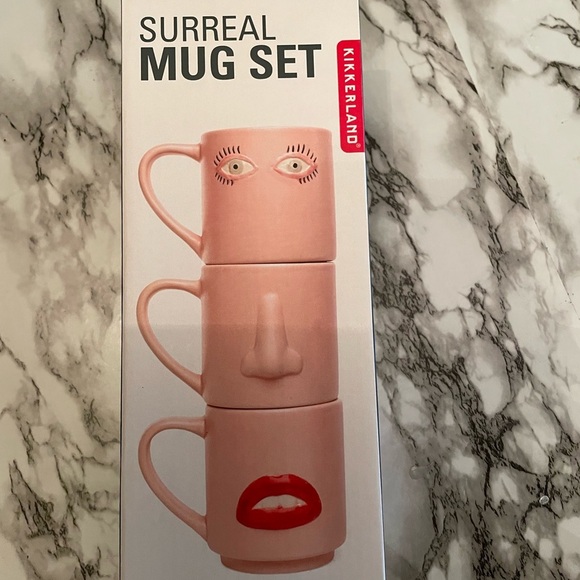 Set of three coffee/soup mugs - Picture 7 of 8